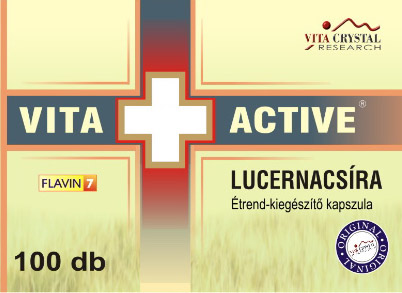 Vita+Active Lucernacsíra kapszula 100db Vita+Active Lucernacsíra kapszula 100db